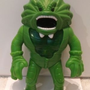 Toy Quest Scream Stretchers Green Monster 2003  McDonald's action figure creatur
